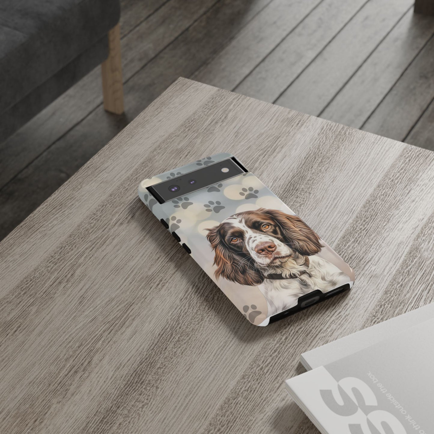 English Springer Spaniel Phone Case by Tough Cases (Apple iPhone, Samsung Galaxy, and Google Pixel)