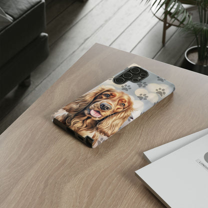 Cocker Spaniel Phone Case by Tough Cases (Apple iPhone, Samsung Galaxy, and Google Pixel)