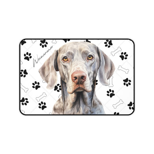 Weimaraner Desk Mat