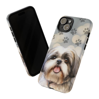 Shih Tzu iPhone 15 Case by Tough Cases (iPhone 15, Pro, Plus and Pro Max)