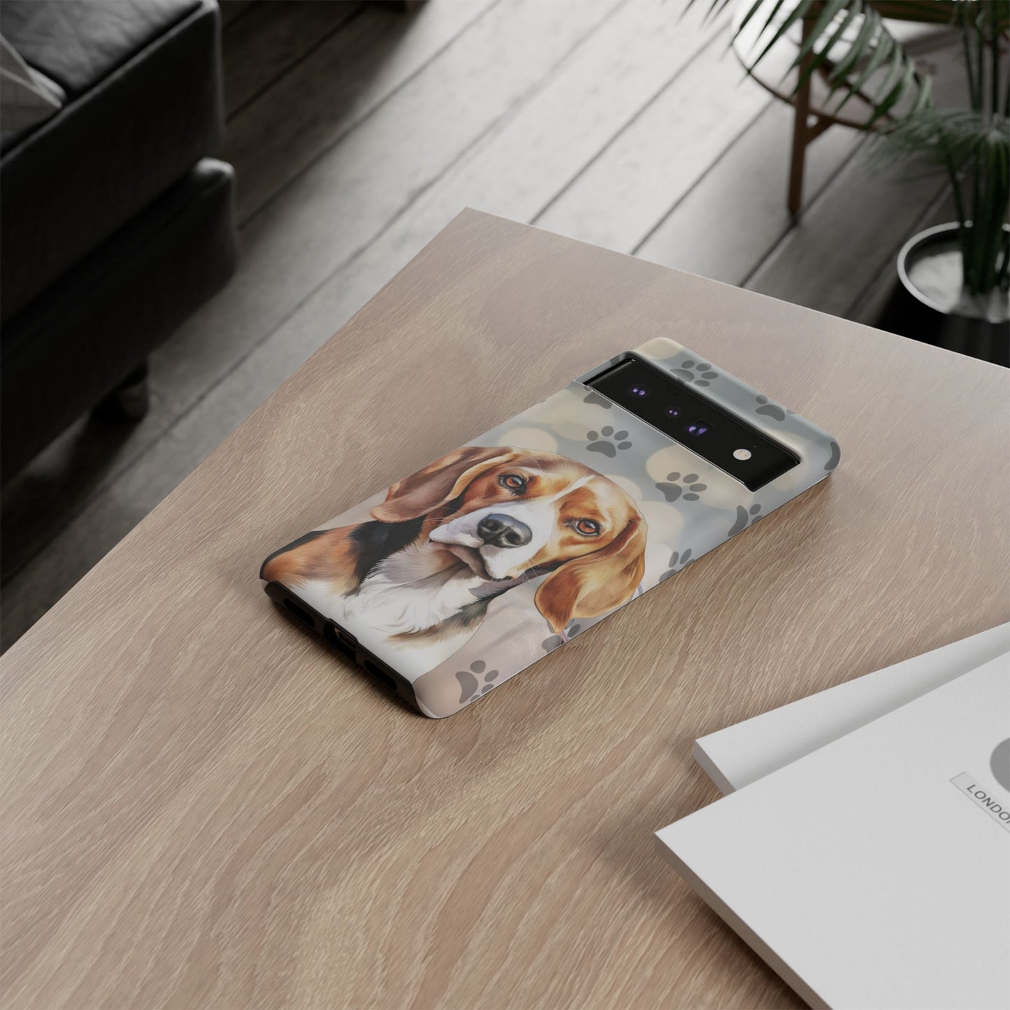 Beagle Phone Case by Tough Cases (Apple iPhone, Samsung Galaxy, and Google Pixel) Beagle