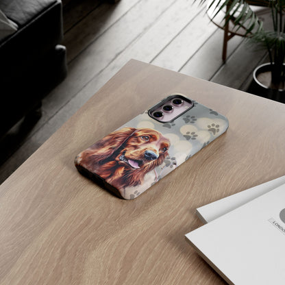 Irish Setter Phone Case by Tough Cases (Apple iPhone, Samsung Galaxy, and Google Pixel)