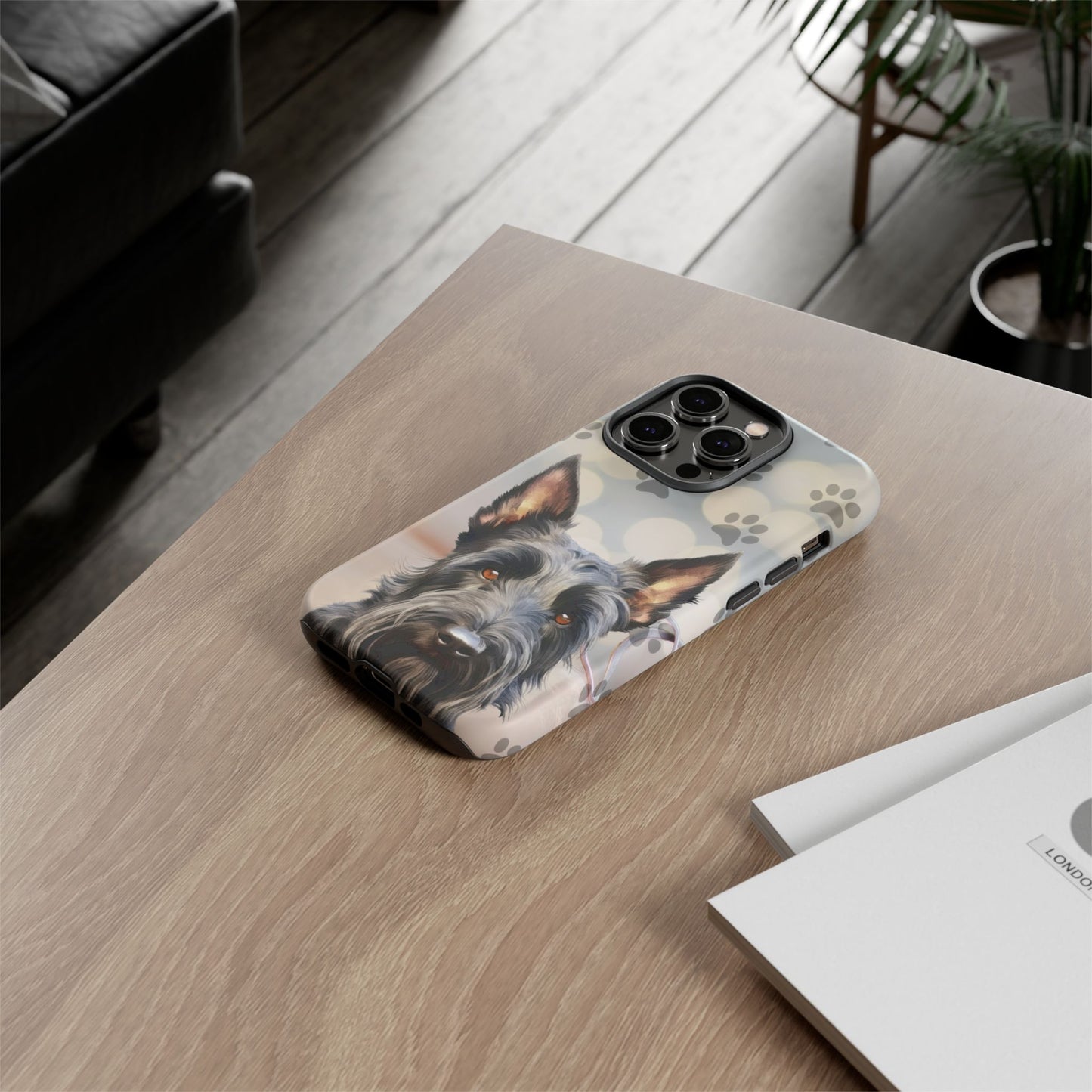 Scottish Terrier by Tough Cases (Apple iPhone, Samsung Galaxy, and Google Pixel)