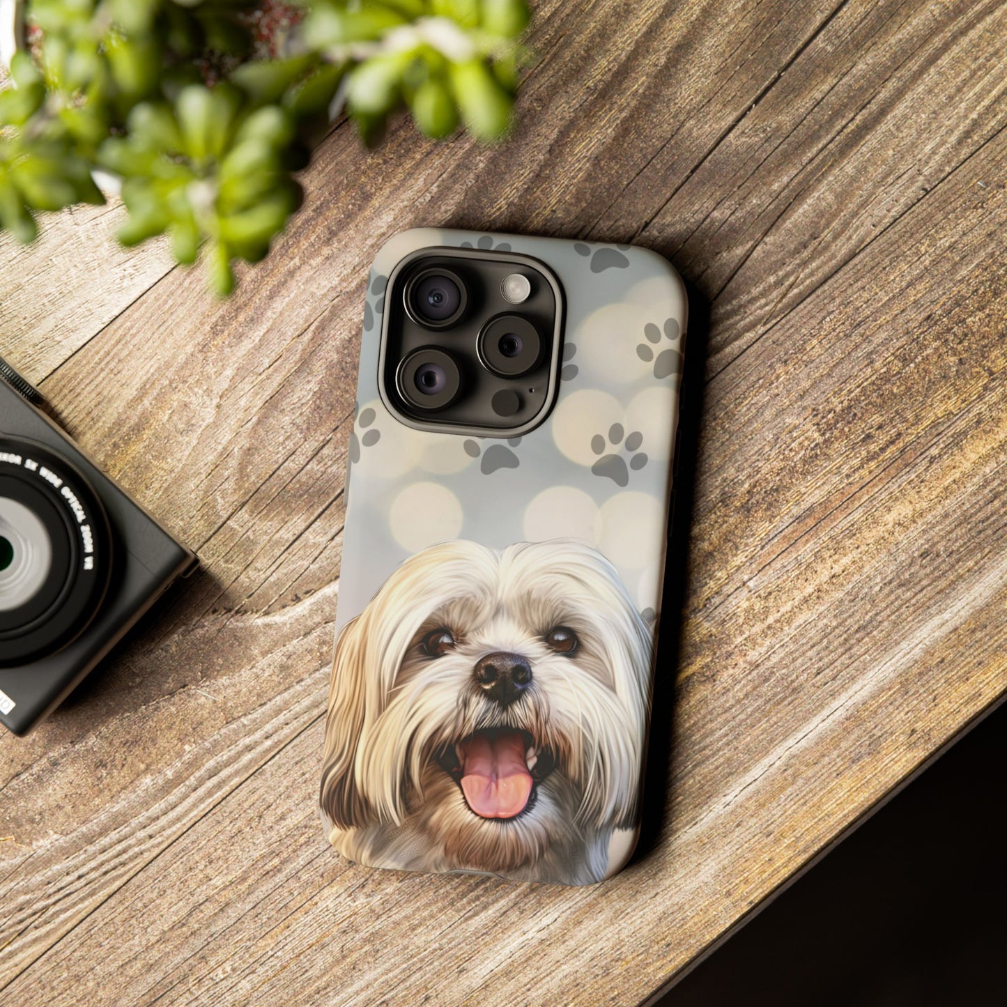 Lhasa Apso Phone Case by Tough Cases (Apple iPhone, Samsung Galaxy, and Google Pixel)