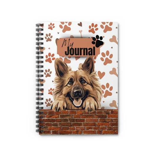 Belgian Tervuren Spiral Notebook - Ruled Line