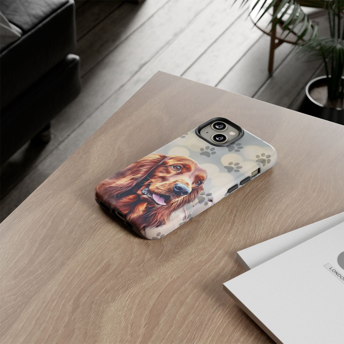Irish Setter Phone Case by Tough Cases (Apple iPhone, Samsung Galaxy, and Google Pixel)