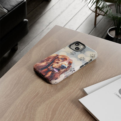 Irish Setter Phone Case by Tough Cases (Apple iPhone, Samsung Galaxy, and Google Pixel)