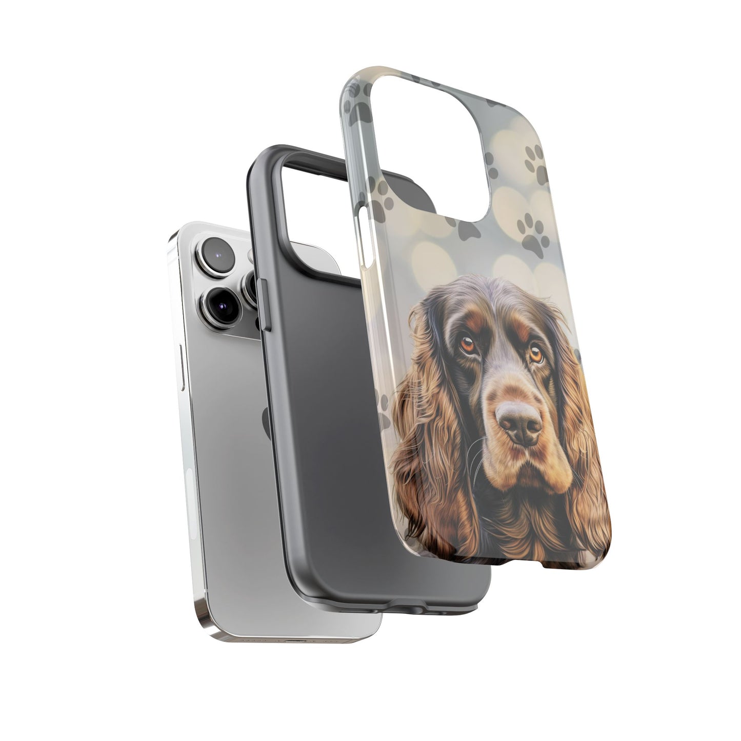 English Cocker Spaniel Phone Case by Tough Cases (Apple iPhone, Samsung Galaxy, and Google Pixel)