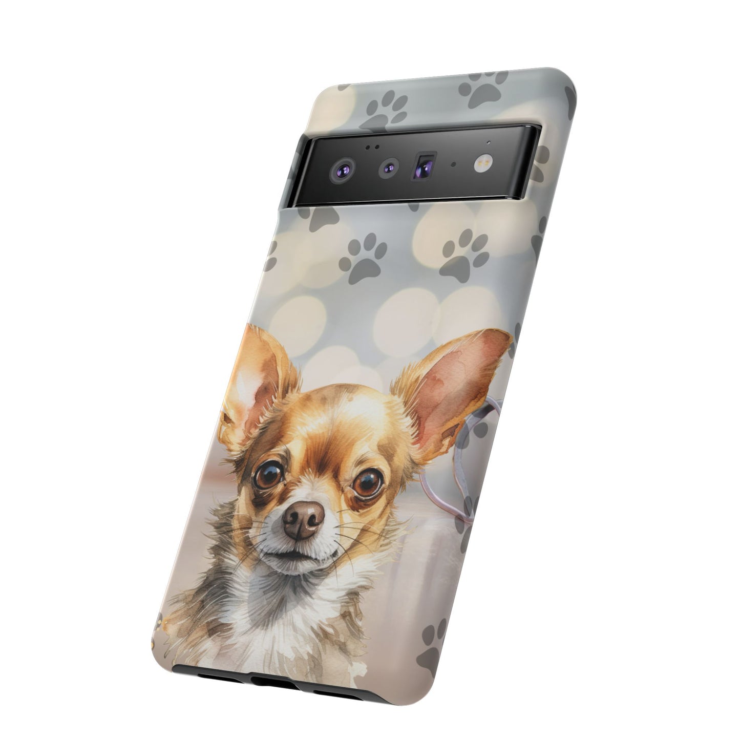Chihuahua phone case by Tough Cases (Apple iPhone, Samsung Galaxy, and Google Pixel)