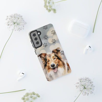 Collie Phone Case by Tough Cases (Apple iPhone, Samsung Galaxy, and Google Pixel)