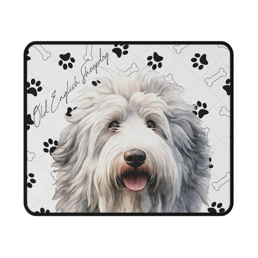 Old English Sheepdog Gaming Mouse Pad