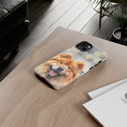 Chow Chow Phone Case by Tough Cases (Apple iPhone, Samsung Galaxy, and Google Pixel)