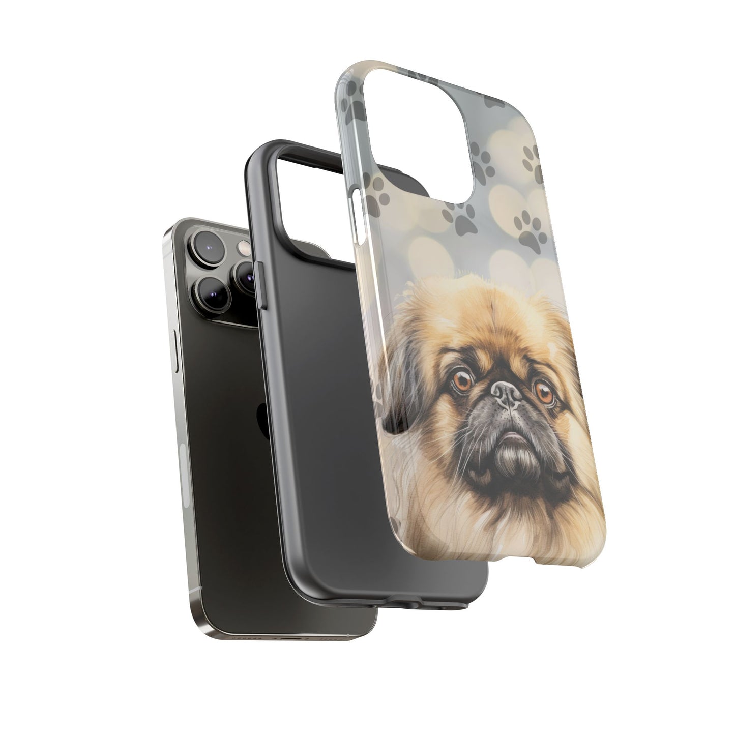 Pekingese by Tough Cases (Apple iPhone, Samsung Galaxy, and Google Pixel devices)