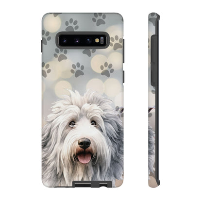 Old English Sheepdog by Tough Cases (Apple iPhone, Samsung Galaxy, and Google Pixel devices)