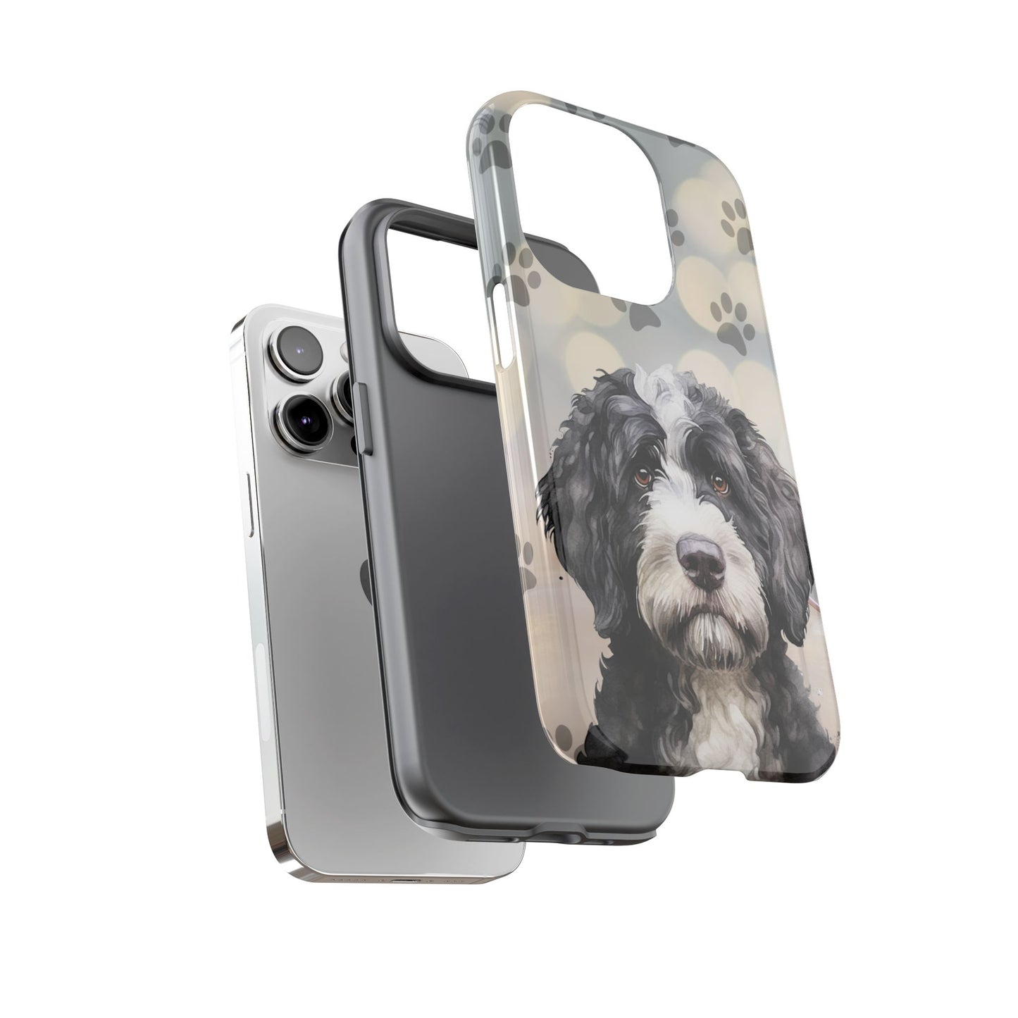 Portuguese Water Dog by Tough Cases (Apple iPhone, Samsung Galaxy, and Google Pixel)