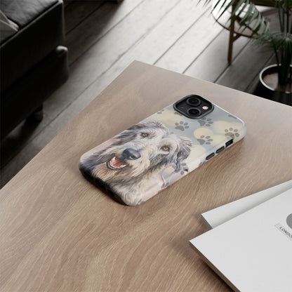 Irish Wolfhound Phone Case by Tough Cases (Apple iPhone, Samsung Galaxy, and Google Pixel)