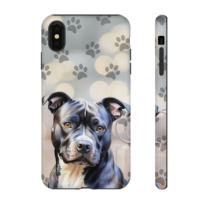 Staffordshire Bull Terrier by Tough Cases (Apple iPhone, Samsung Galaxy, and Google Pixel)