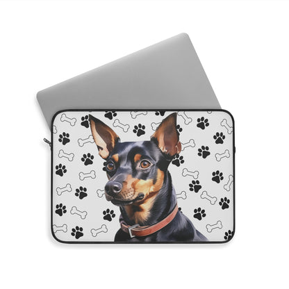 Miniature Pinscher Laptop Sleeve