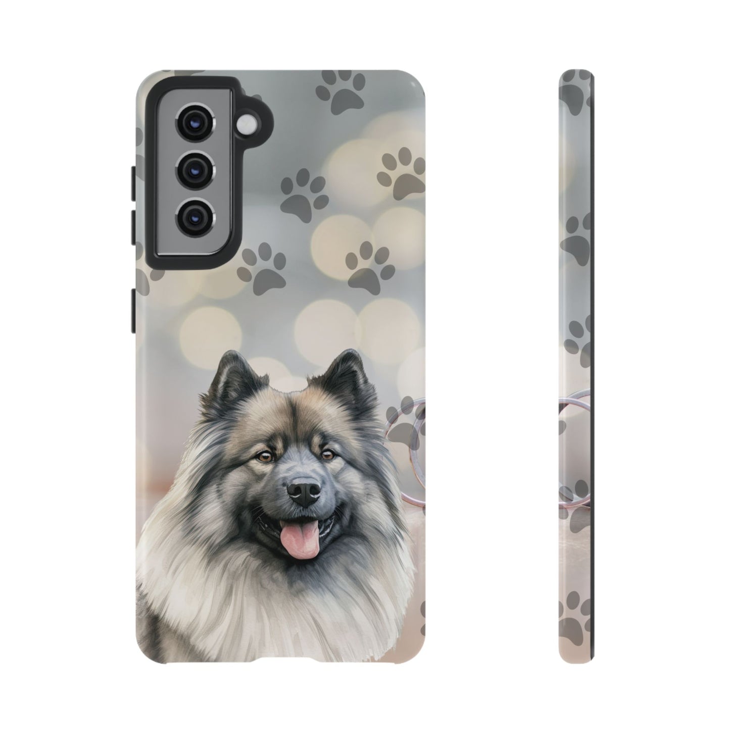 Keeshond Phone Case by Tough Cases ( Apple iPhone, Samsung Galaxy, and Google Pixel)
