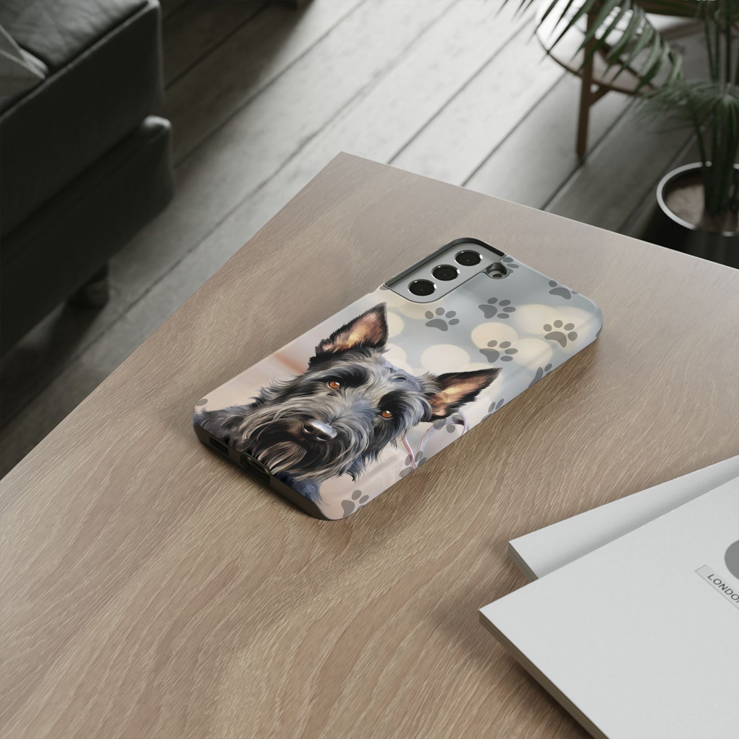 Scottish Terrier by Tough Cases (Apple iPhone, Samsung Galaxy, and Google Pixel)