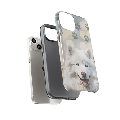 Samoyed Phone Case by Tough Cases (Apple iPhone, Samsung Galaxy, and Google Pixel)
