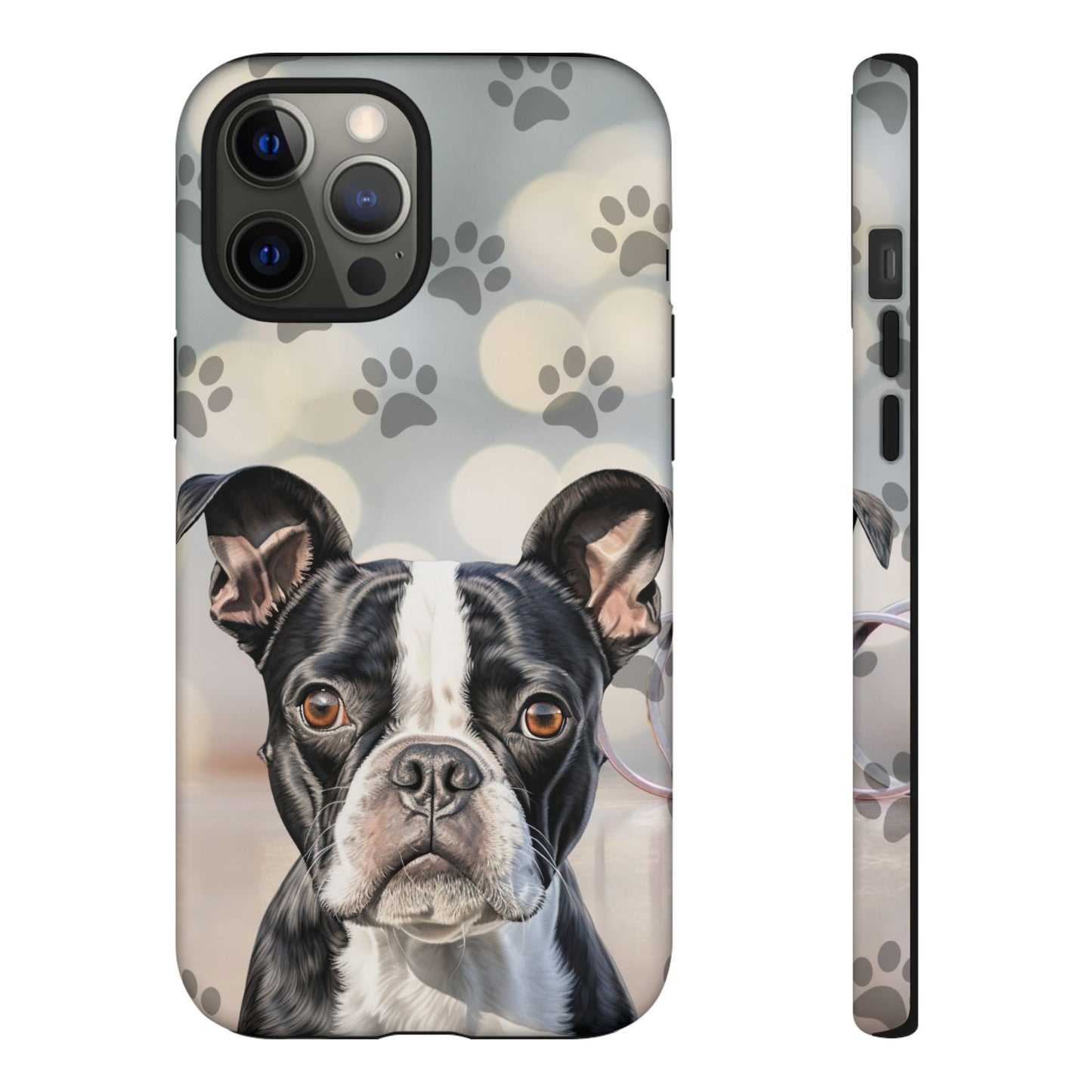Boston Terrier Phone Case by Tough Cases (Apple iphone, Samsung galaxy, Google Pixel) Boston Terrier