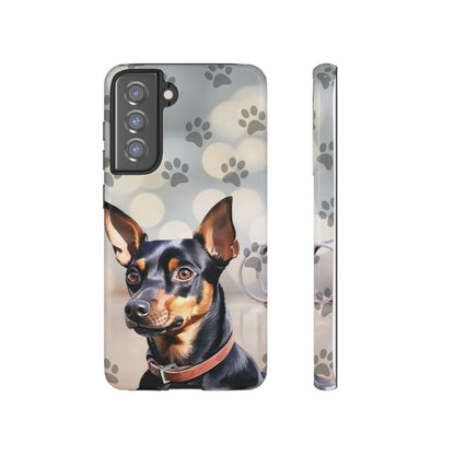 Miniature Pinscher by Tough Cases (Apple iPhone, Samsung Galaxy, and Google Pixel)