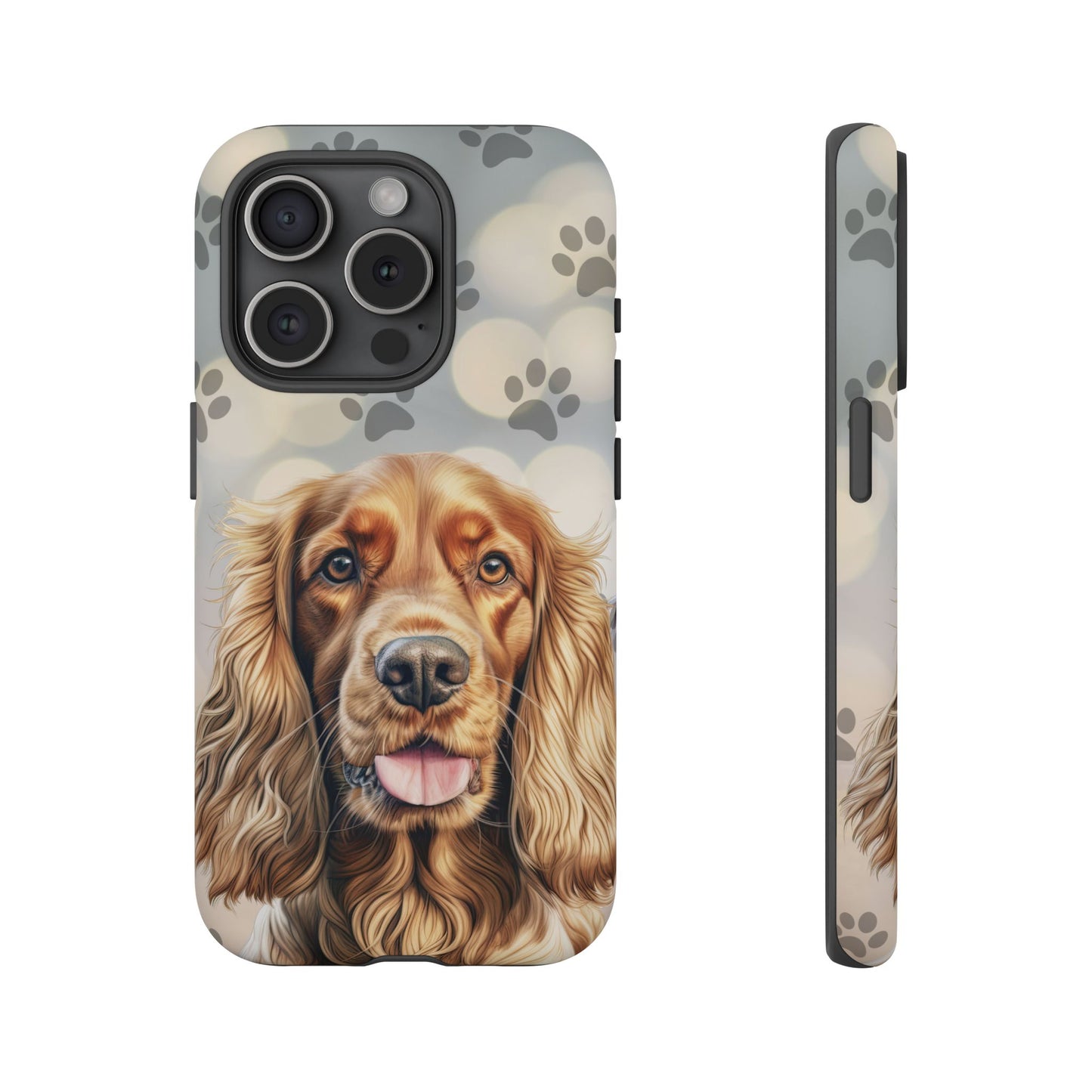 Cocker Spaniel Phone Case by Tough Cases (Apple iPhone, Samsung Galaxy, and Google Pixel)