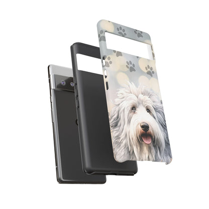 Old English Sheepdog by Tough Cases (Apple iPhone, Samsung Galaxy, and Google Pixel devices)