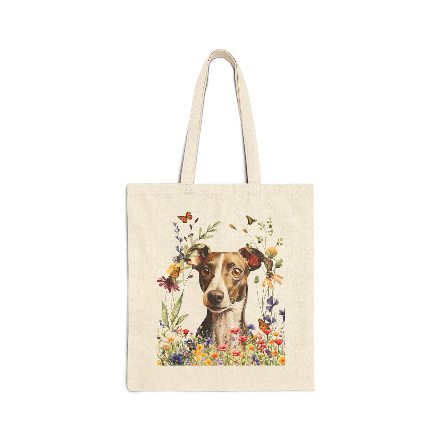 Italian Greyhound Canvas Tote Bag