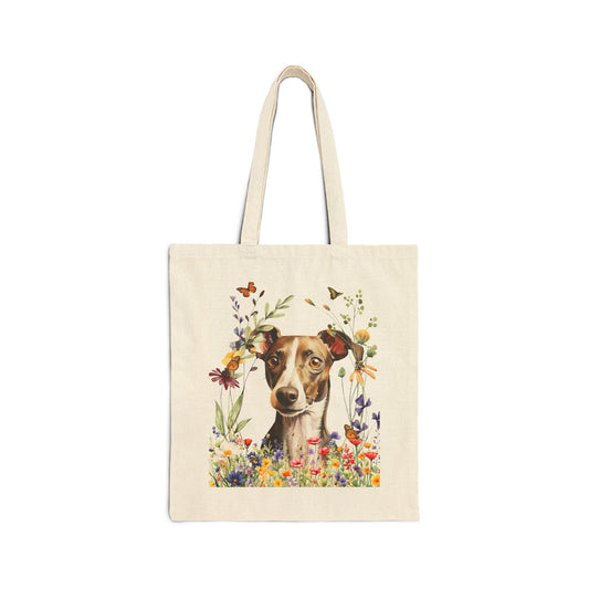 Italian Greyhound Canvas Tote Bag