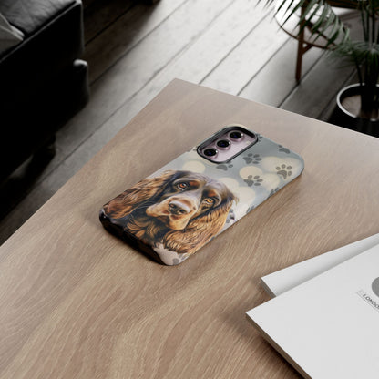 English Cocker Spaniel Phone Case by Tough Cases (Apple iPhone, Samsung Galaxy, and Google Pixel)