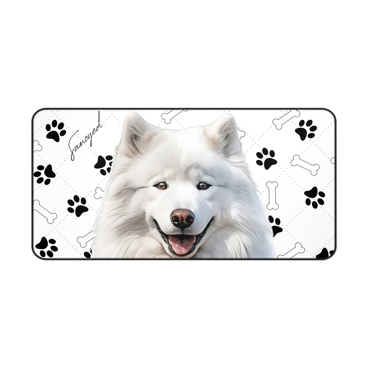 Samoyed Desk Mat