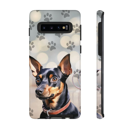 Miniature Pinscher by Tough Cases (Apple iPhone, Samsung Galaxy, and Google Pixel)