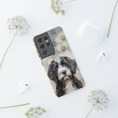 Portuguese Water Dog by Tough Cases (Apple iPhone, Samsung Galaxy, and Google Pixel)