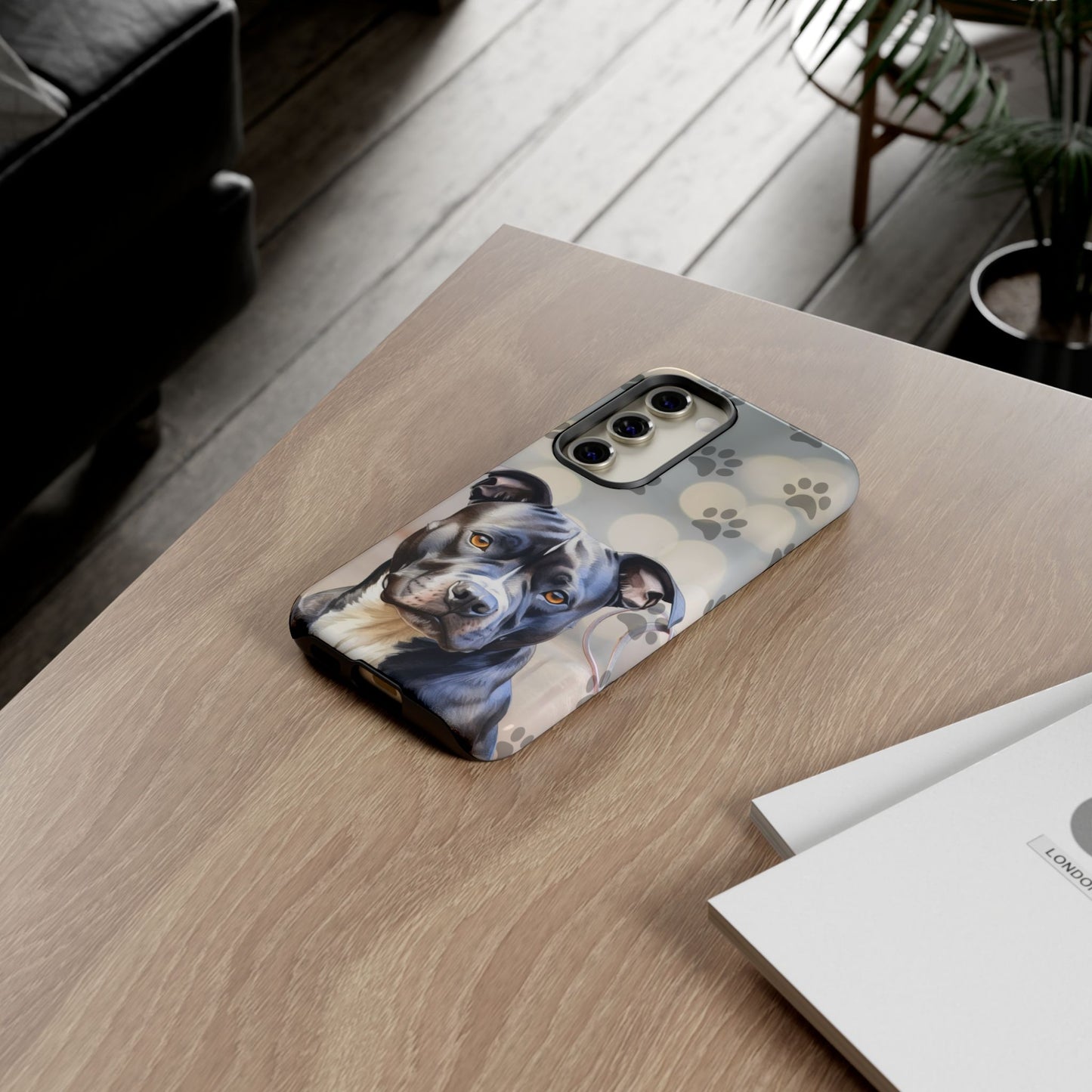 Staffordshire Bull Terrier by Tough Cases (Apple iPhone, Samsung Galaxy, and Google Pixel)