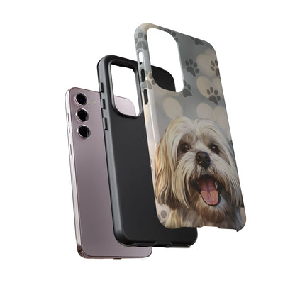 Lhasa Apso Phone Case by Tough Cases (Apple iPhone, Samsung Galaxy, and Google Pixel)