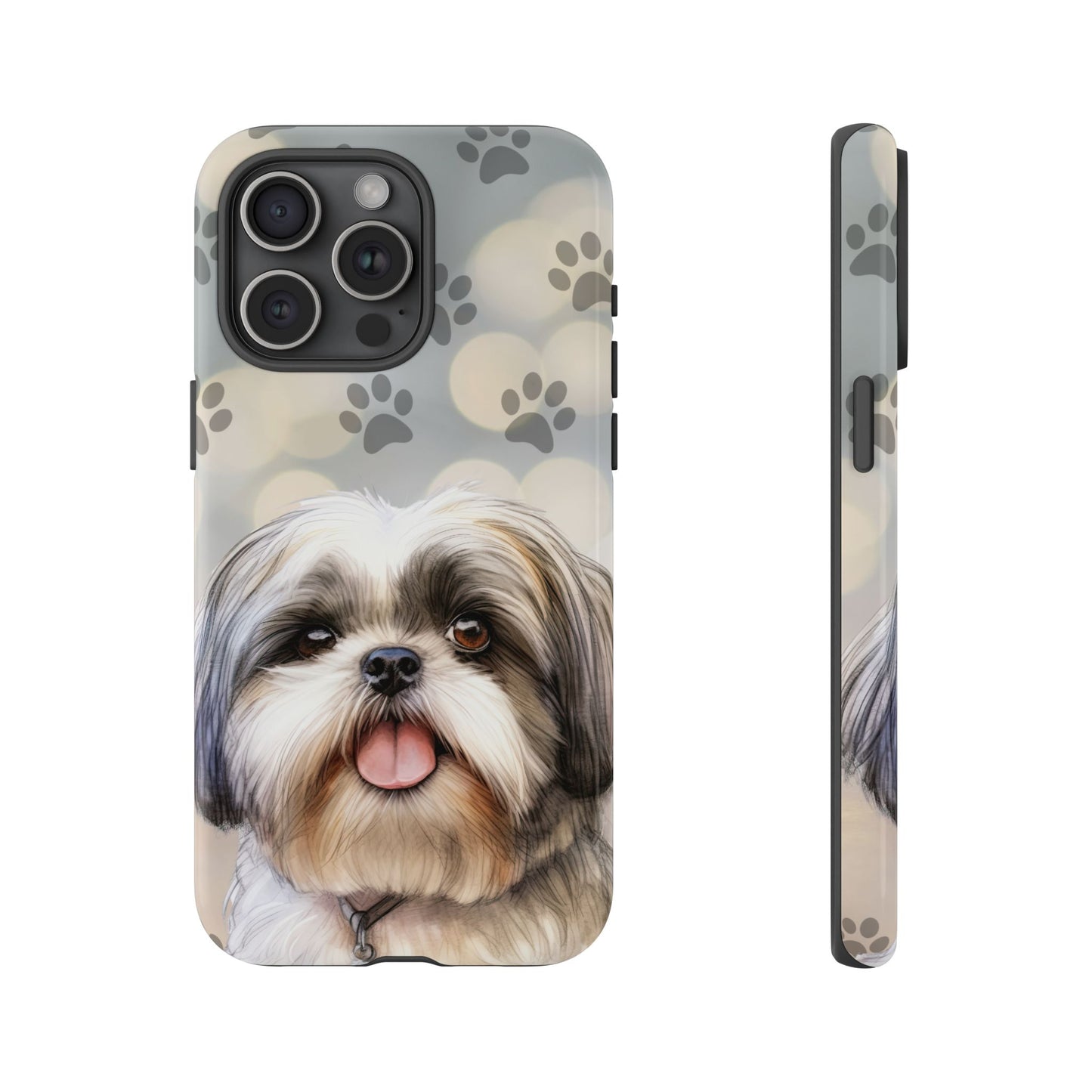 Shih Tzu iPhone 15 Case by Tough Cases (iPhone 15, Pro, Plus and Pro Max)