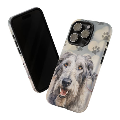 Irish Wolfhound Phone Case by Tough Cases (Apple iPhone, Samsung Galaxy, and Google Pixel)