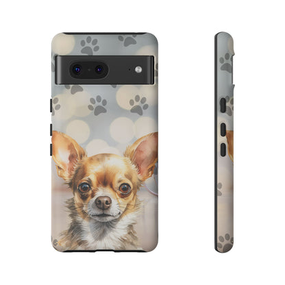 Chihuahua phone case by Tough Cases (Apple iPhone, Samsung Galaxy, and Google Pixel)