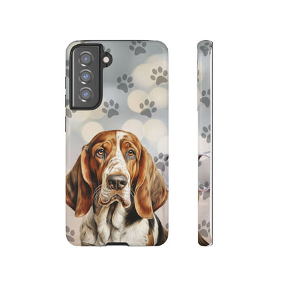 Basset Hound Phone Case by Tough Cases (Apple iPhone, Samsung Galaxy, and Google Pixel)