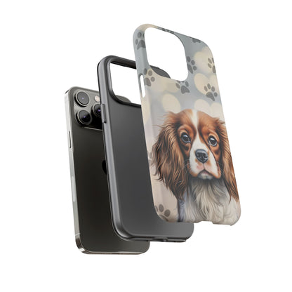 Cavalier King Charles Spaniel phone case by Tough Cases (Apple iPhone, Samsung Galaxy, and Google Pixel)