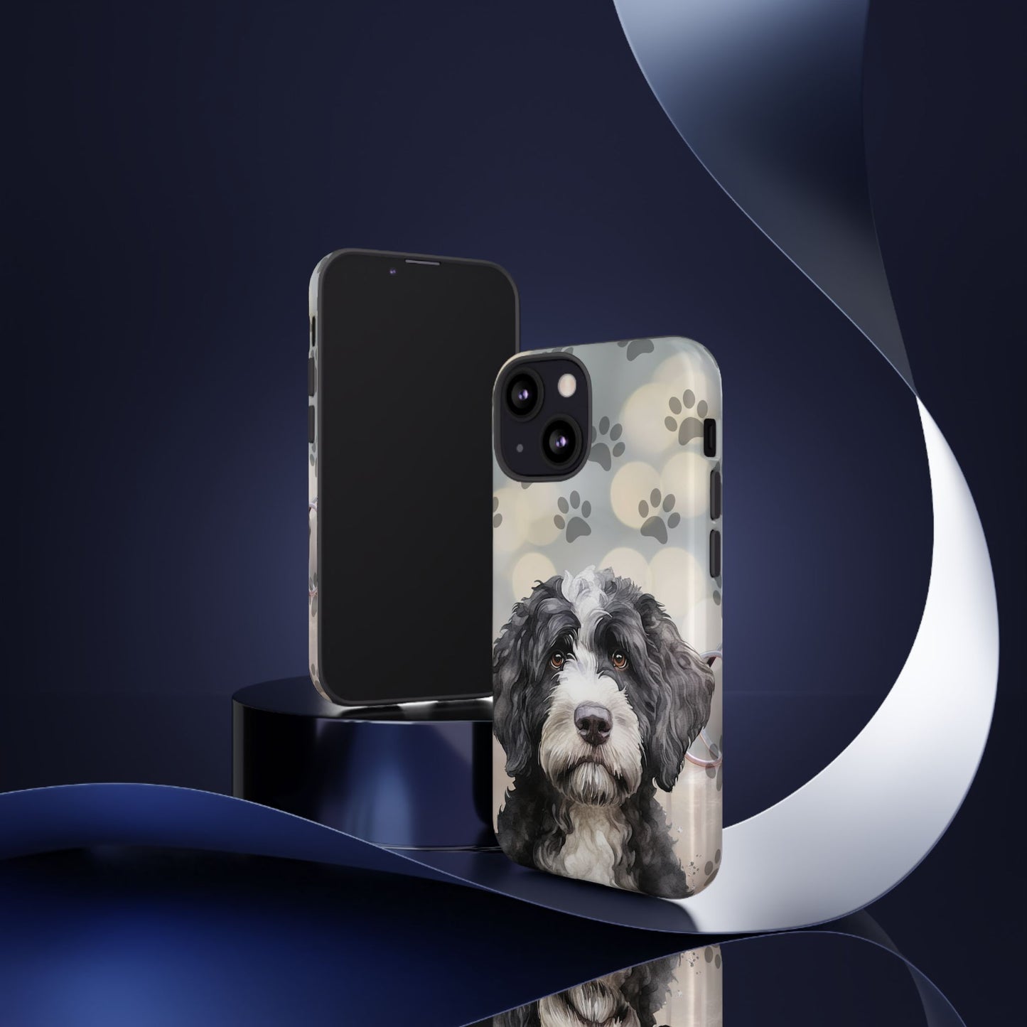 Portuguese Water Dog by Tough Cases (Apple iPhone, Samsung Galaxy, and Google Pixel)