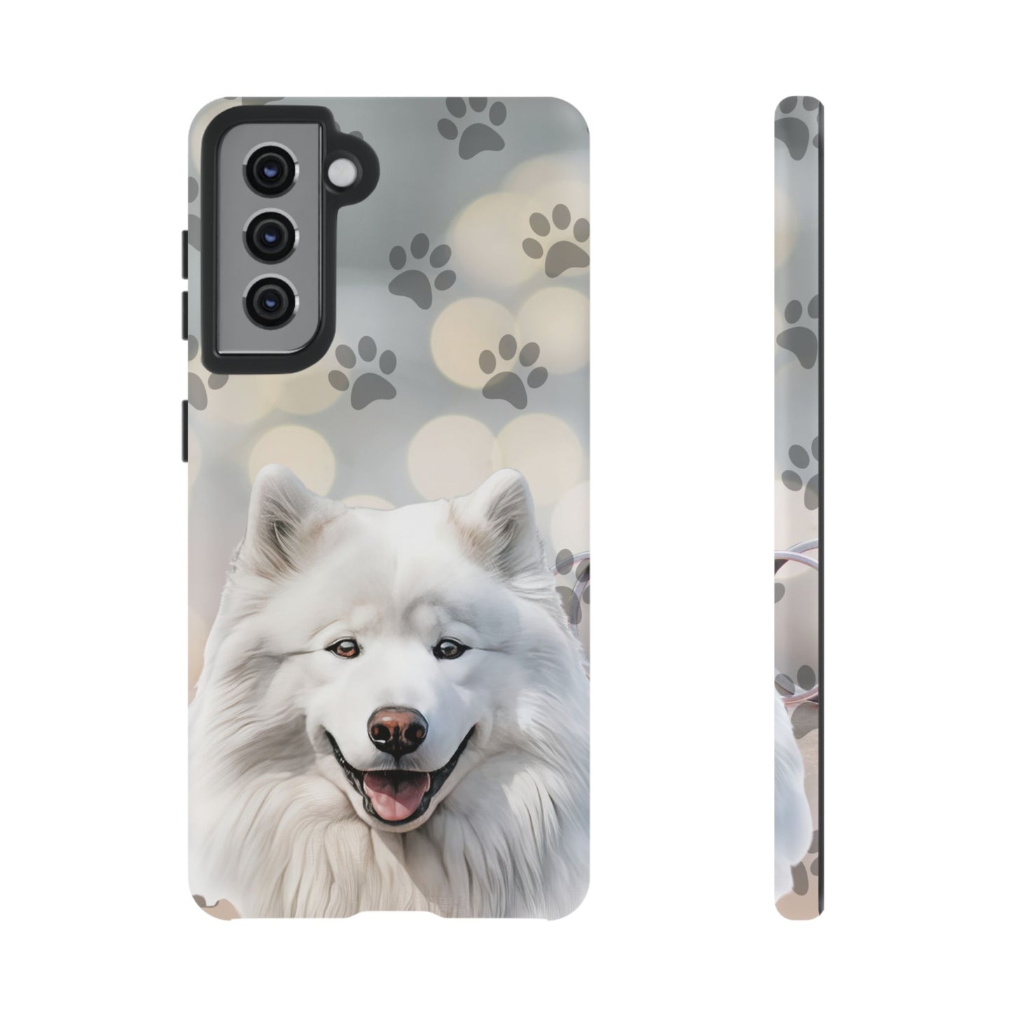 Samoyed Phone Case by Tough Cases (Apple iPhone, Samsung Galaxy, and Google Pixel)