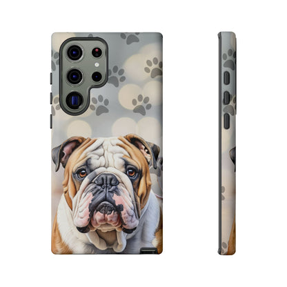 Bull Dog Phone Case by Tough Cases (Apple iPhone, Samsung Galaxy, and Google Pixel)