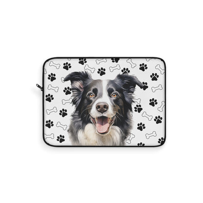 Border Collie Laptop Sleeve