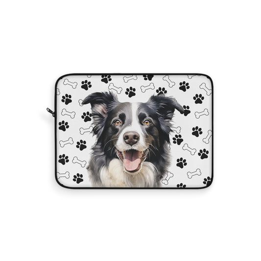Border Collie Laptop Sleeve