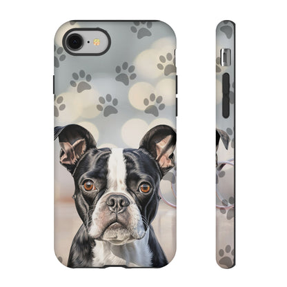 Boston Terrier Phone Case by Tough Cases (Apple iphone, Samsung galaxy, Google Pixel) Boston Terrier
