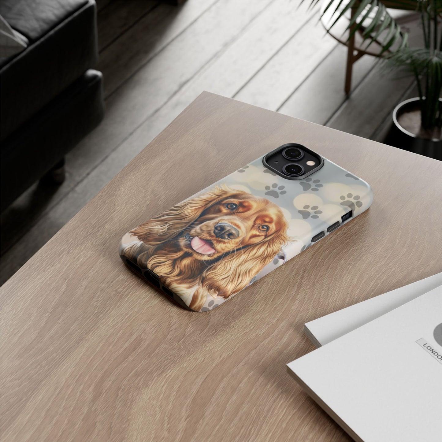 Cocker Spaniel Phone Case by Tough Cases (Apple iPhone, Samsung Galaxy, and Google Pixel)