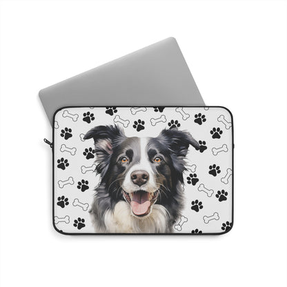 Border Collie Laptop Sleeve